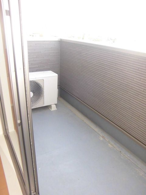 Balcony. It is south-facing veranda.