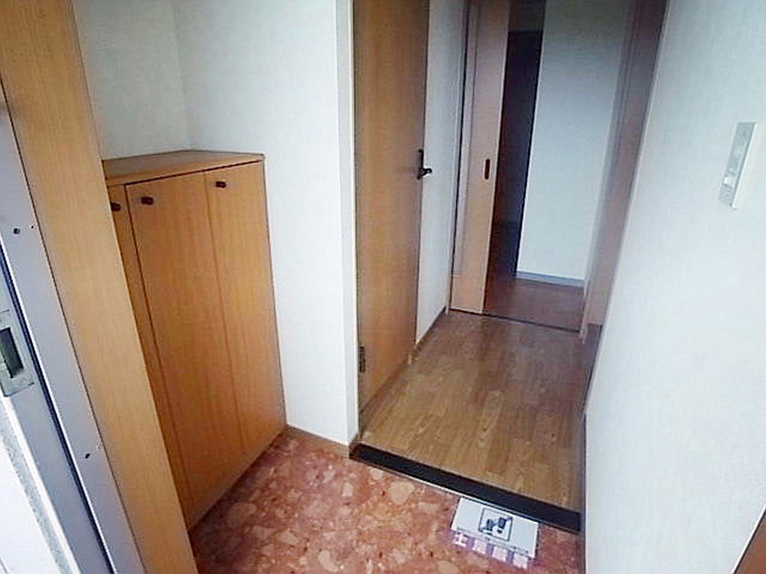 Entrance. There is storage cupboard! !
