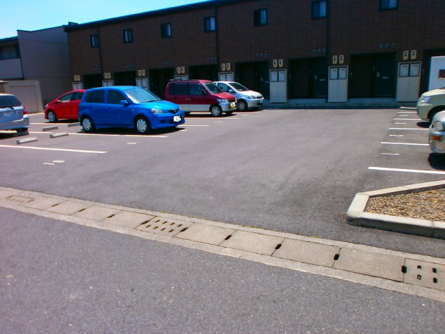 Parking lot. Parking is of course on site!