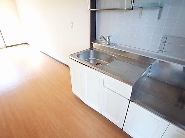 Kitchen. Large kitchen of the family size is also easy to cook. 