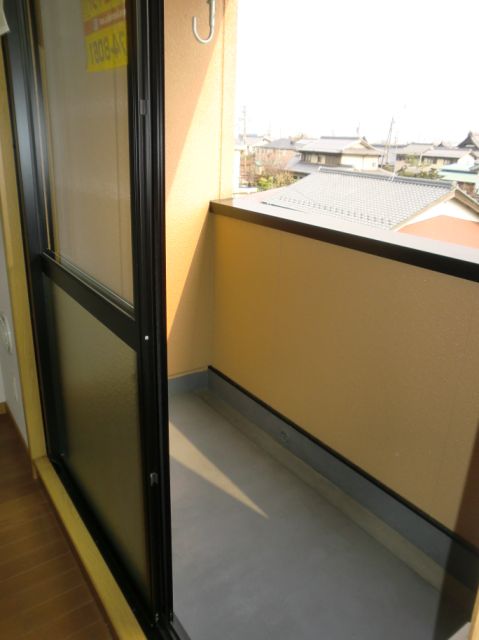 Balcony. South-facing sunny veranda. 