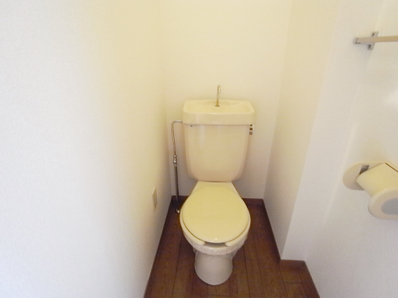 Toilet. Of course, it is by bus toilet! 