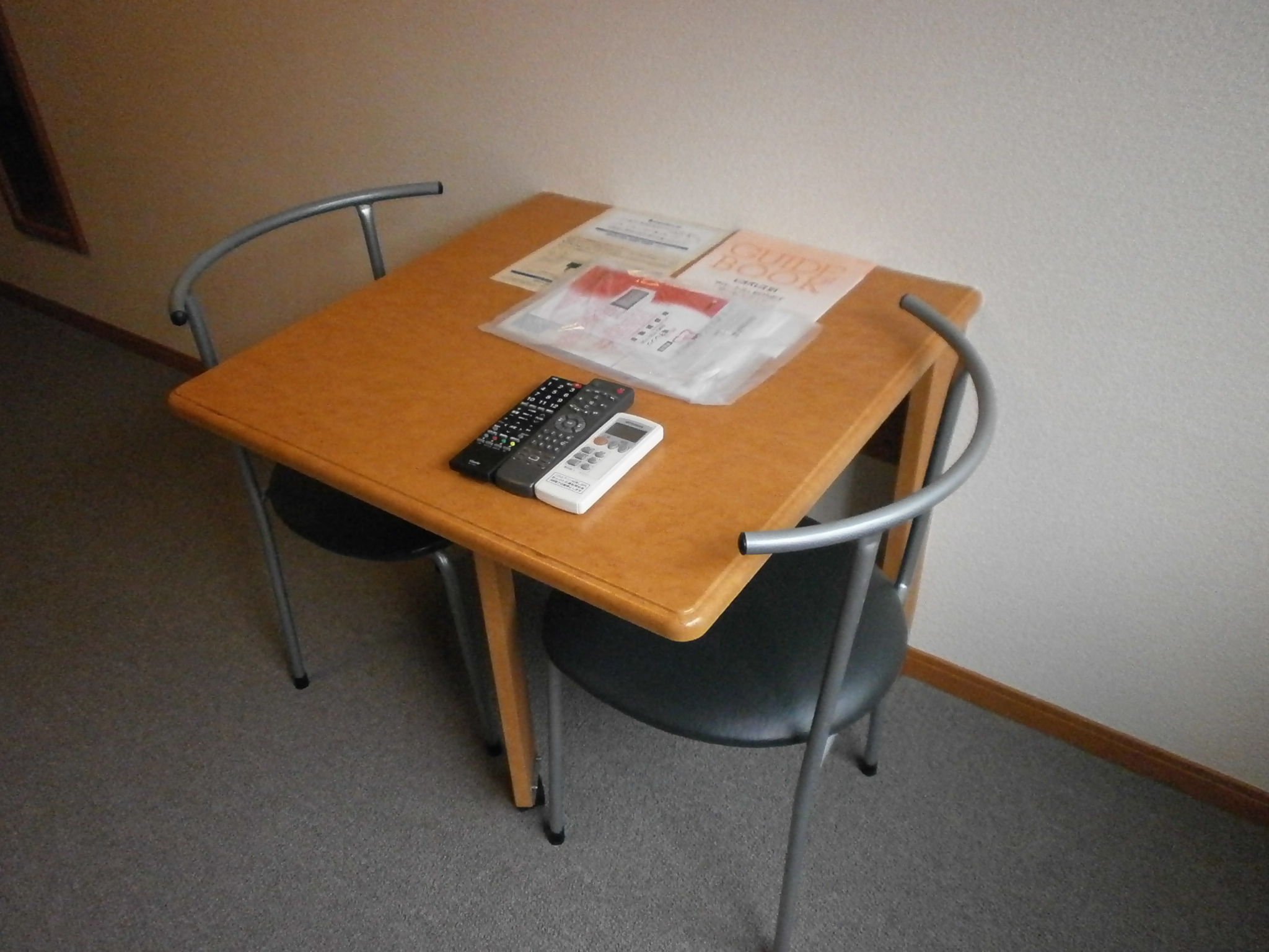 Other Equipment. Table is folding