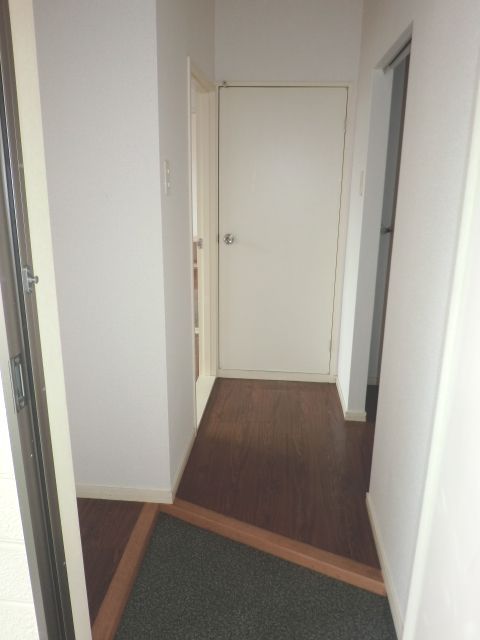 Entrance. There is also space for installing the shoebox.