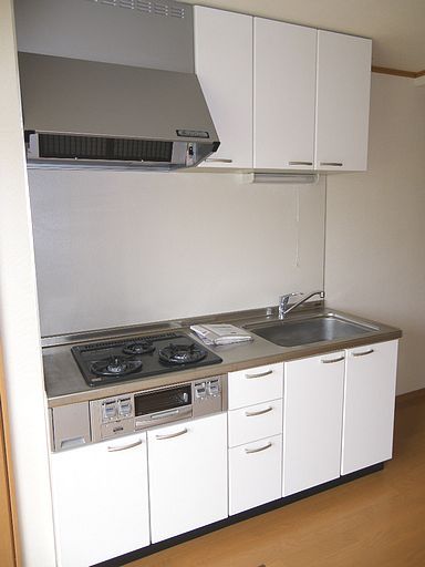 Kitchen. A comfortable cooking in kitchen. 