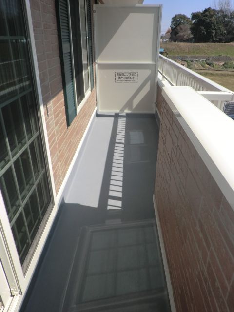 Balcony. It is south-facing veranda.