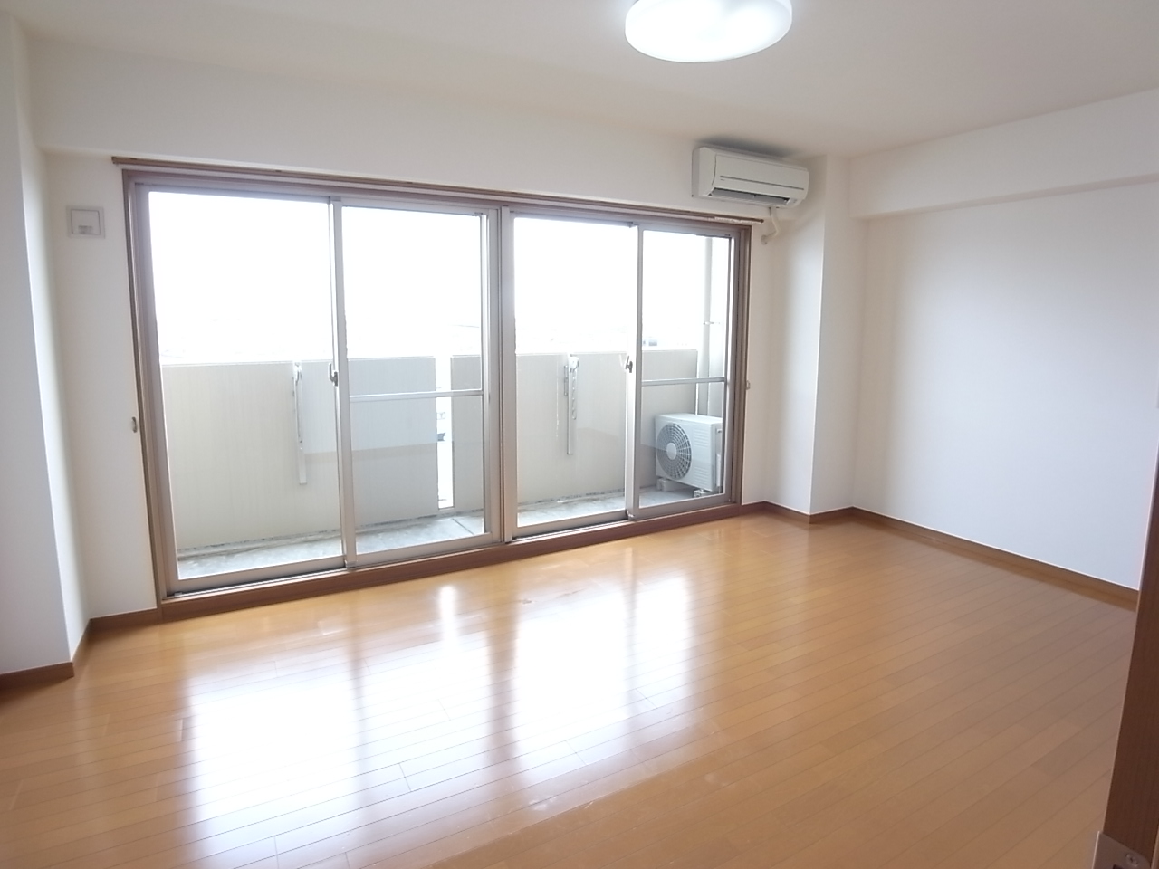 Living and room. Preeminent view in the fifth floor!