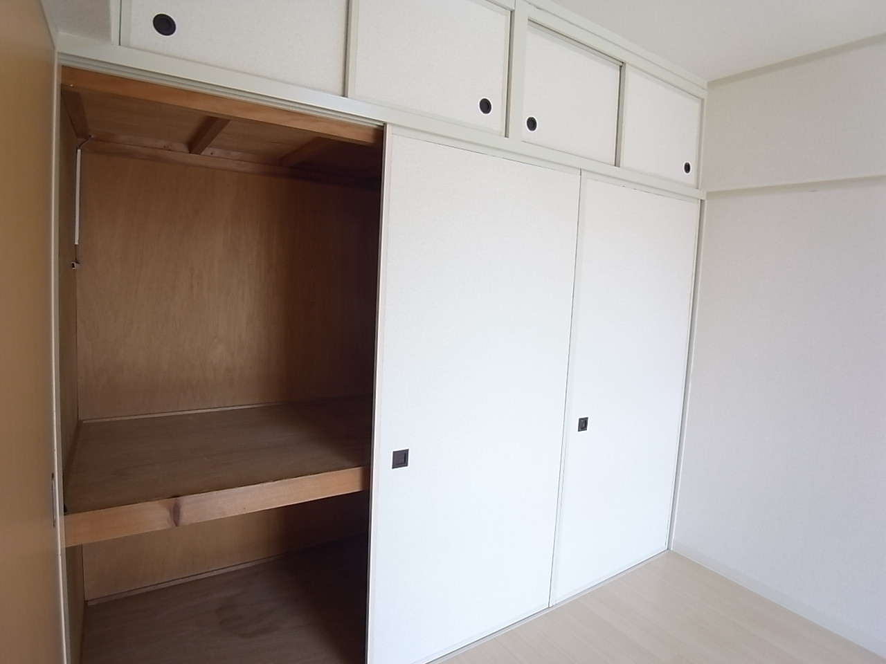 Receipt. Storage closet