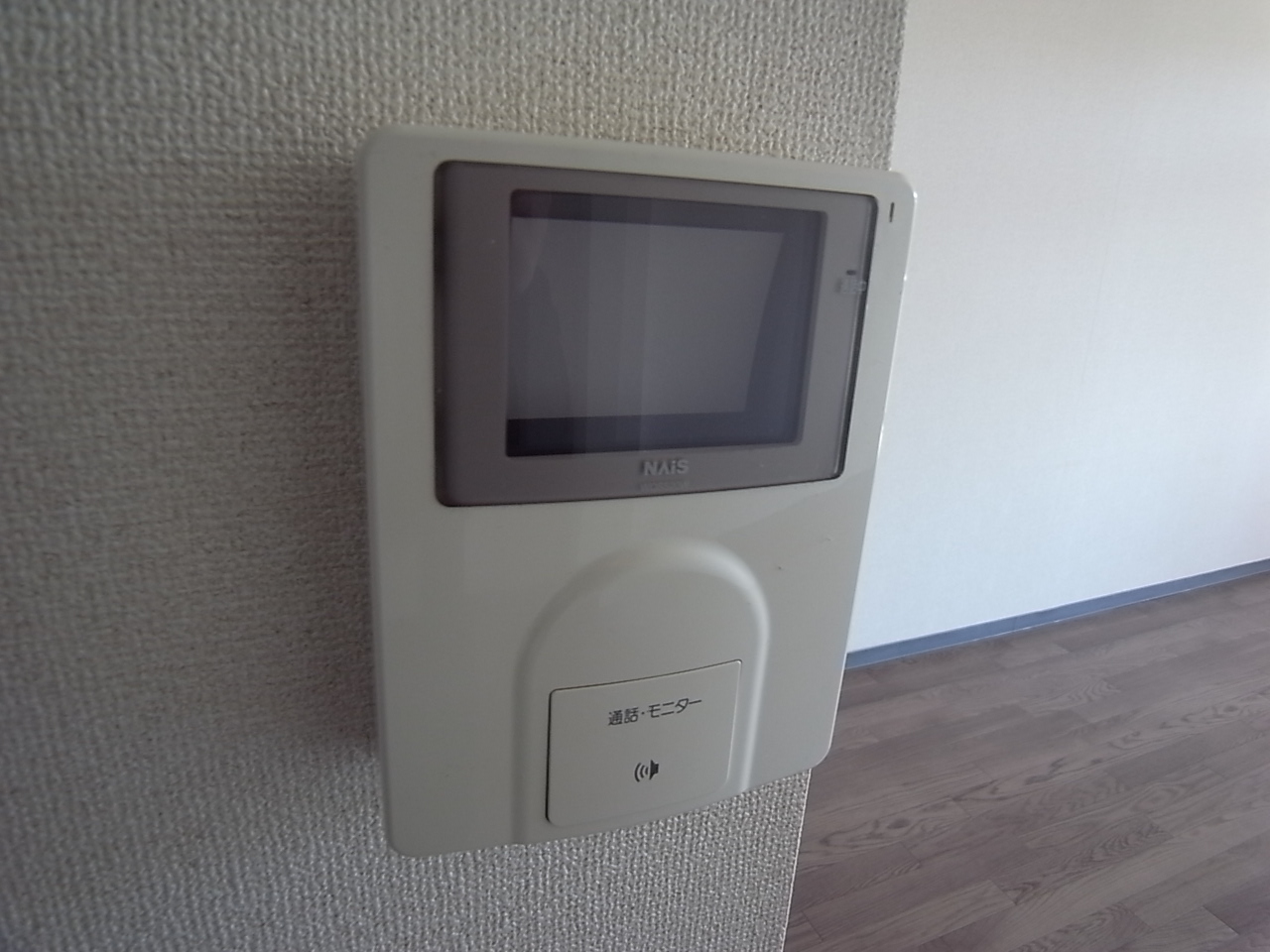 Entrance. TV intercom with