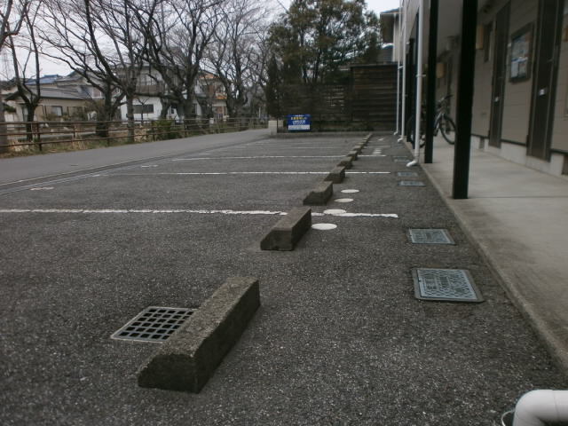 Parking lot. Parking is also of course on site