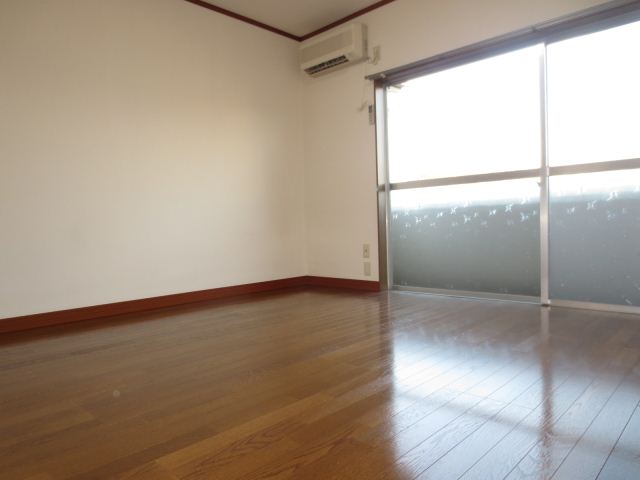 Living and room. Good day in the large windows
