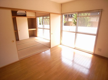 Living and room. Western style room