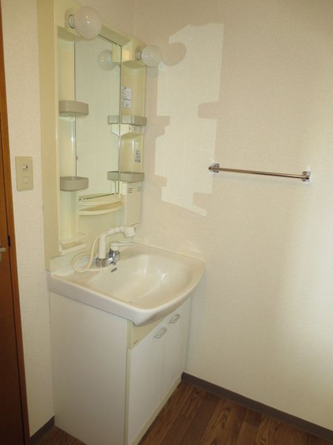 Washroom. Separate vanity