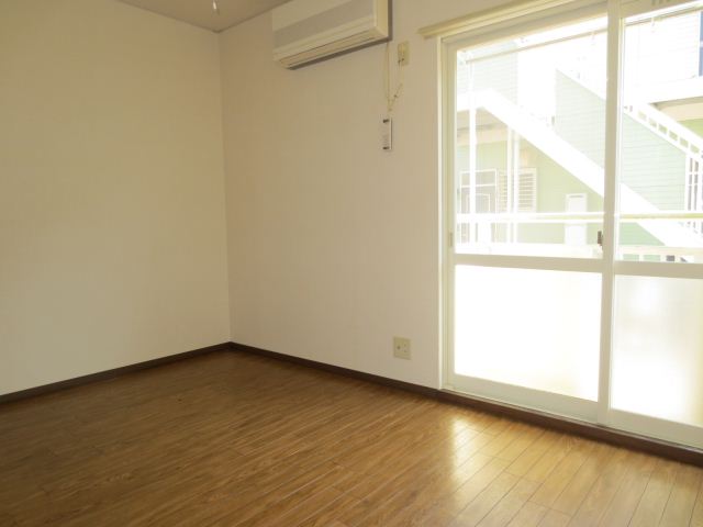 Living and room. Sunny
