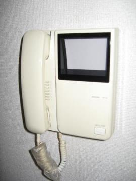 Security. Intercom with a camera