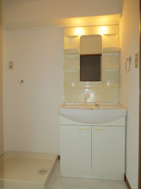 Washroom. Basin space