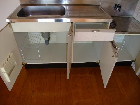 Other room space. Kitchen storage
