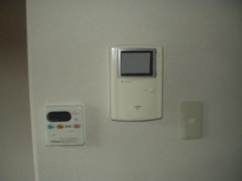 Security. Intercom with a camera