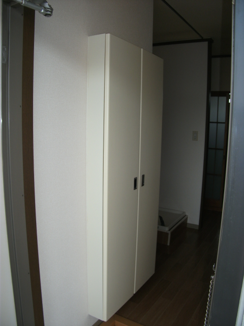 Entrance. Large storage. 