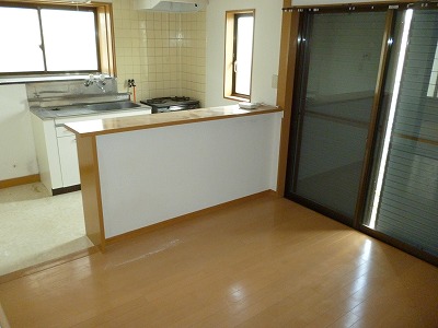 Kitchen. Beautiful death in the renovation completed