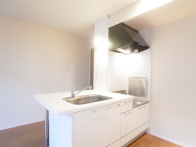 Kitchen. Stylish kitchen island