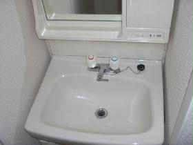 Washroom. Independence is a wash basin