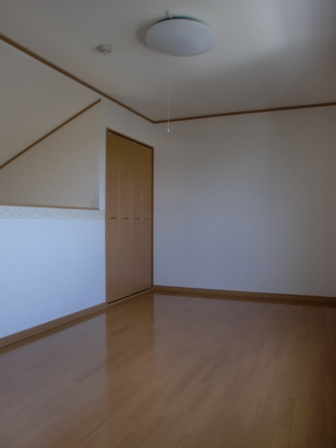 Other room space. Second floor of the bedroom spread of Western-style