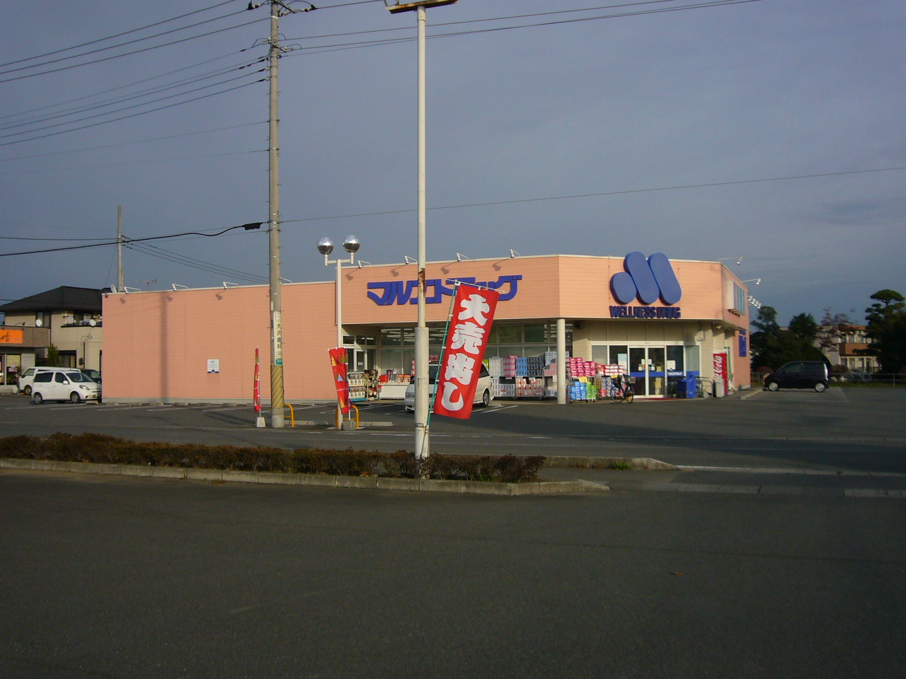 Dorakkusutoa. Marue drag Nirazuka shop 913m until (drugstore)