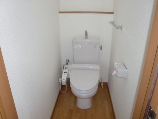 Toilet. Comfortable in the shower with toilet