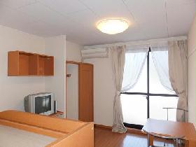 Living and room. It is taken from the room entrance side