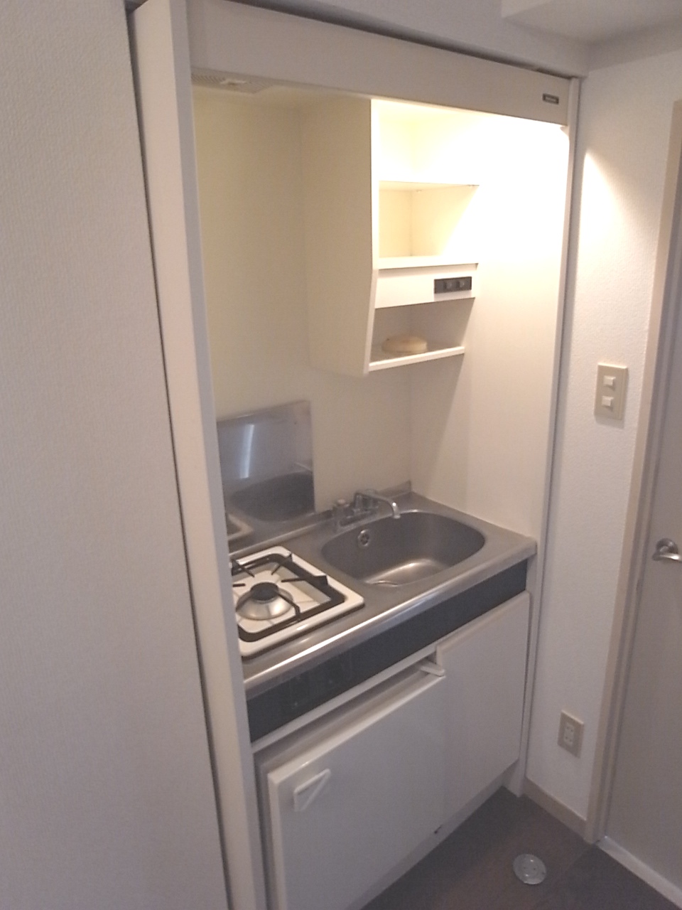 Kitchen. Isesaki Honcho Akkora Rent-room kitchen 4