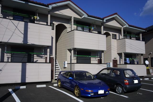 Building appearance. South-facing sunny