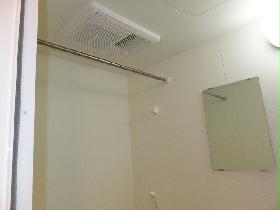 Bath. Peace of mind even on a rainy day! With bathroom dryer