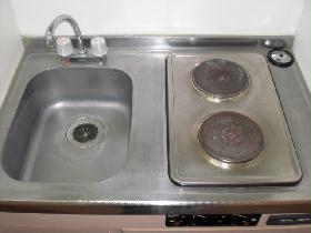 Kitchen. Electric stove ☆ Role in fire prevention! 