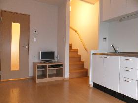 Living and room. Shooting from the window side.