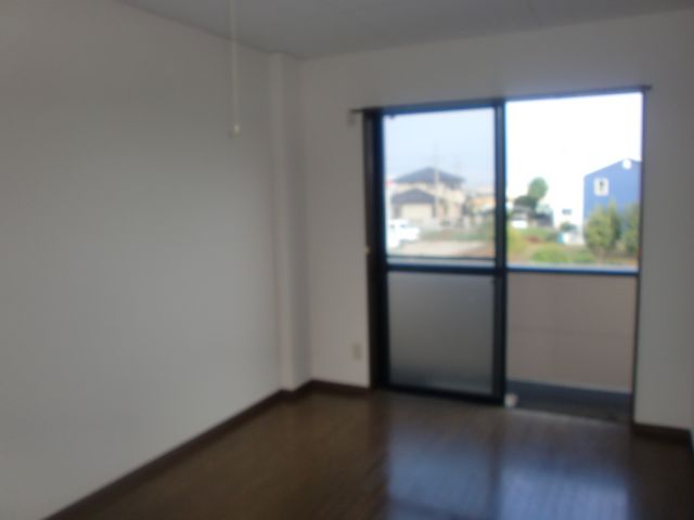 Living and room. Sunny. 