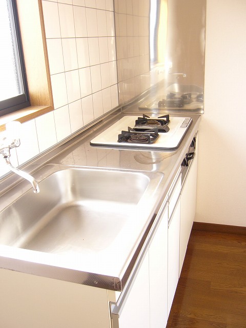 Kitchen. It comes with a window