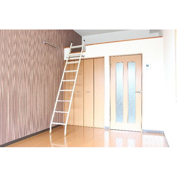 Living and room. 1K with a loft