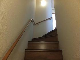 Entrance. Private stairs ☆ Role in the protection of privacy!