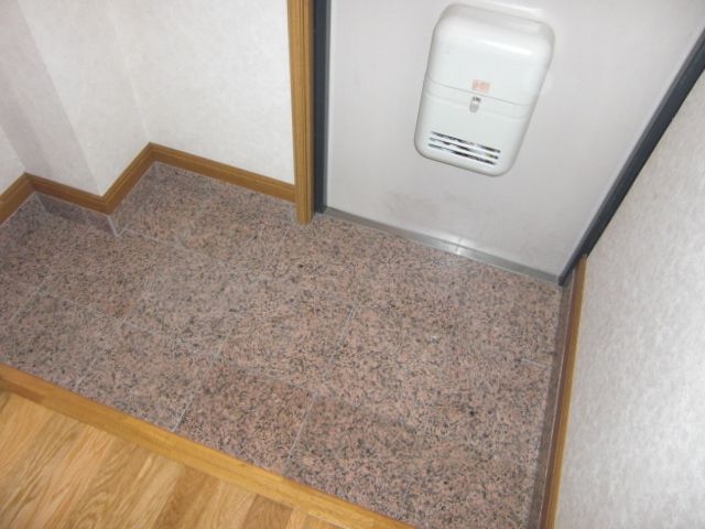 Entrance. You can use the front door neat because there is a shoebox. 