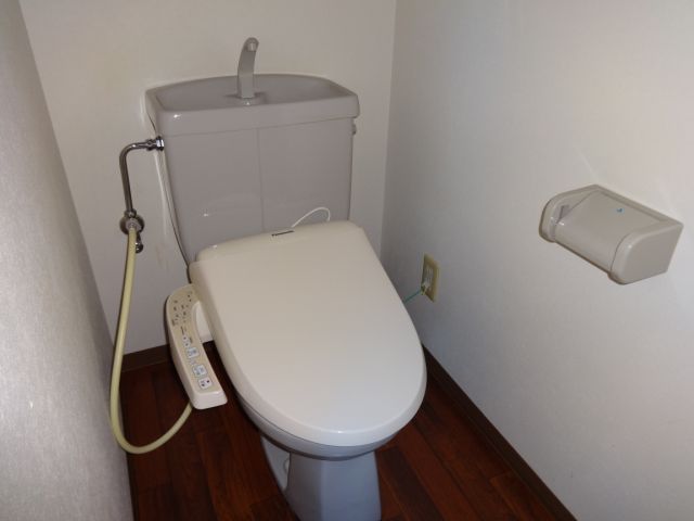 Toilet. Happy with Washlet