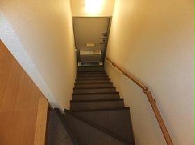 Entrance. Private stairs ☆ Role in the protection of privacy!