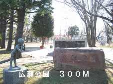 park. 300m until Hirose park (park)