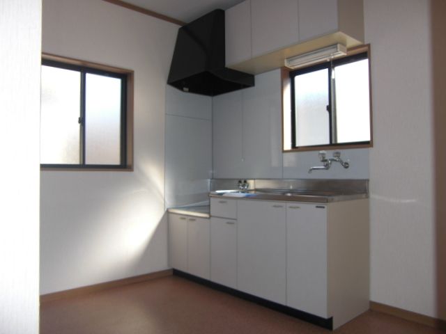 Kitchen. A clean kitchen windows There are two places ventilation is also good. 