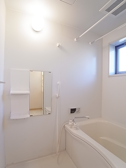 Bath. A clean bathroom with a small window, Of course, with add cooked