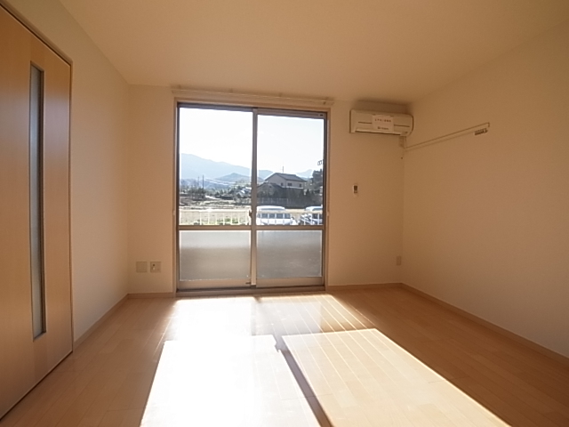 Living and room. Flooring floor of bright colors