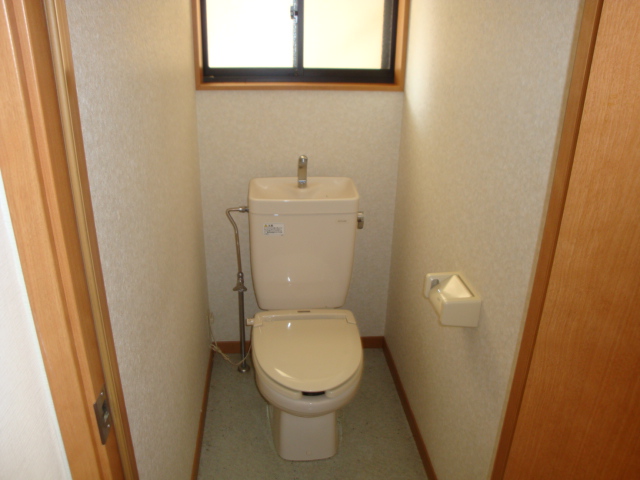 Toilet. Spacious and have toilet