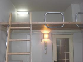 Living and room. Loft type