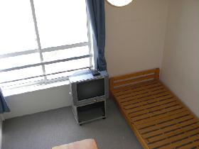 Living and room. It is a view from a loft