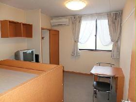 Living and room. It is a photograph taken from the room entrance side ☆